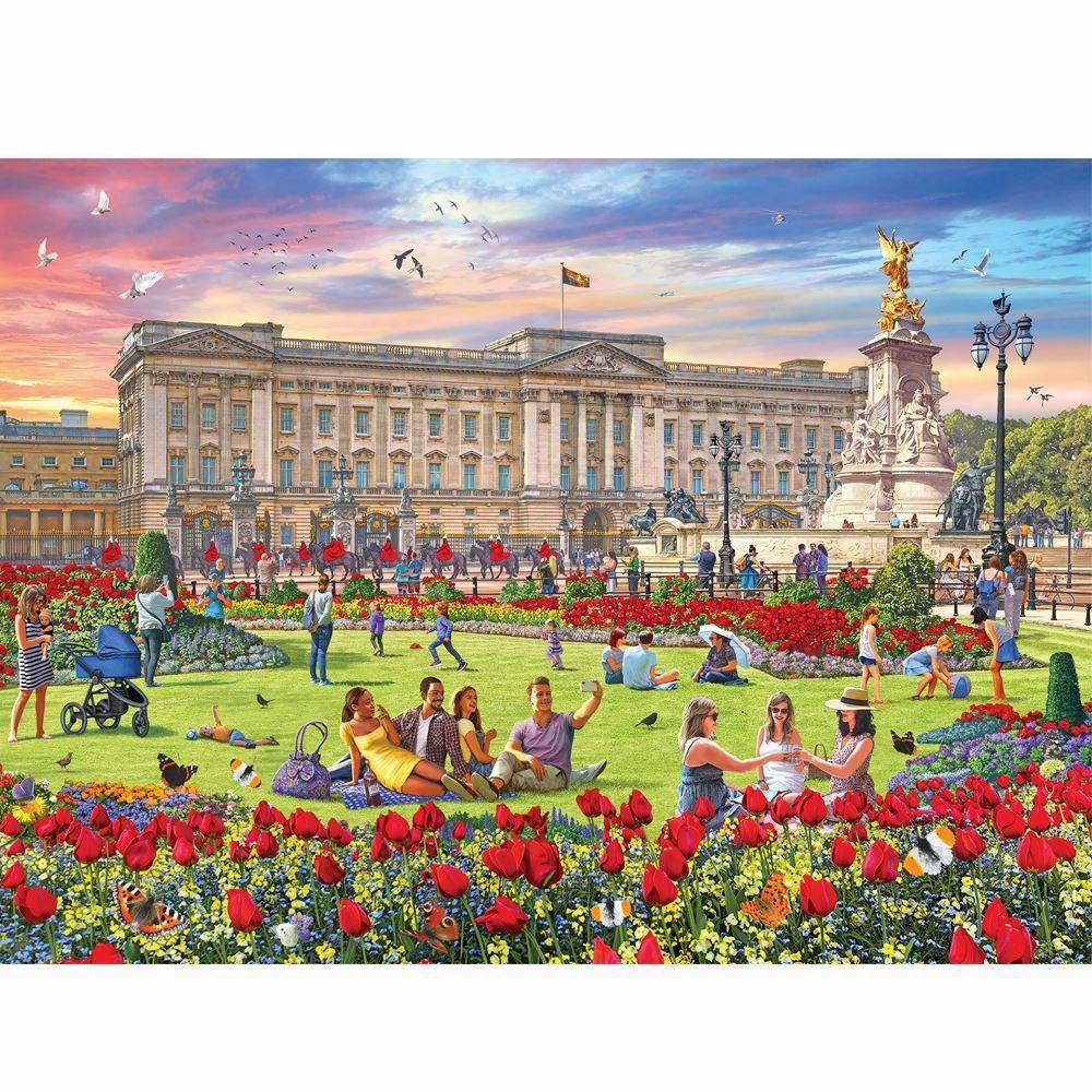 1000 Piece Puzzle Royal Residence Buckingham Palace