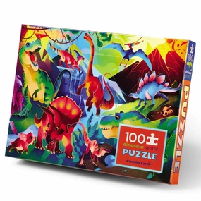 100 piece dino puzzle