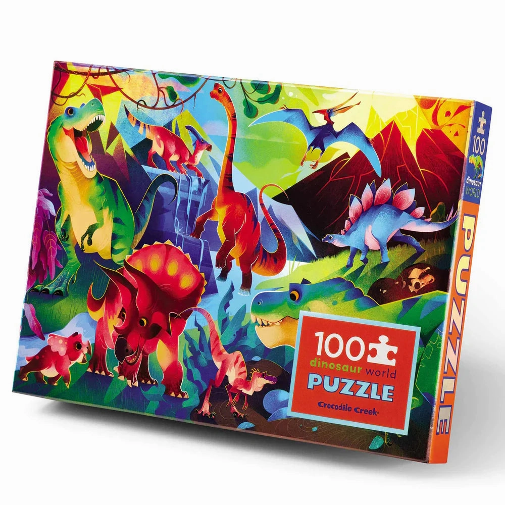 100 piece dino puzzle