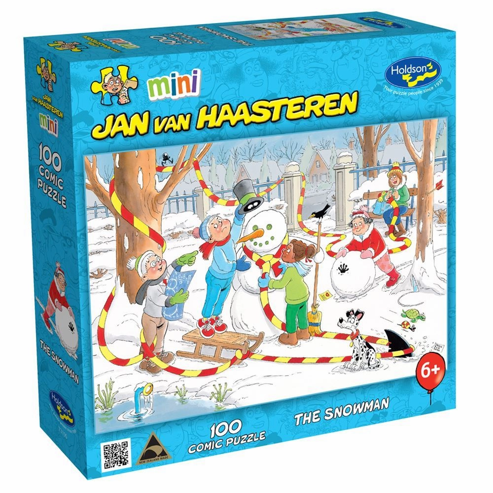 100 Piece Puzzle Jan Van Haasteren The Snowman