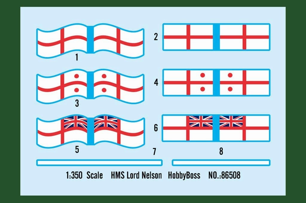 1/350 86508 HOBBY BOSS HMS LORD NELSON
