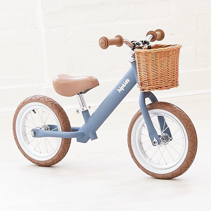 2 in 1 Steel Trike/Balance Bike (incl. wicker basket)