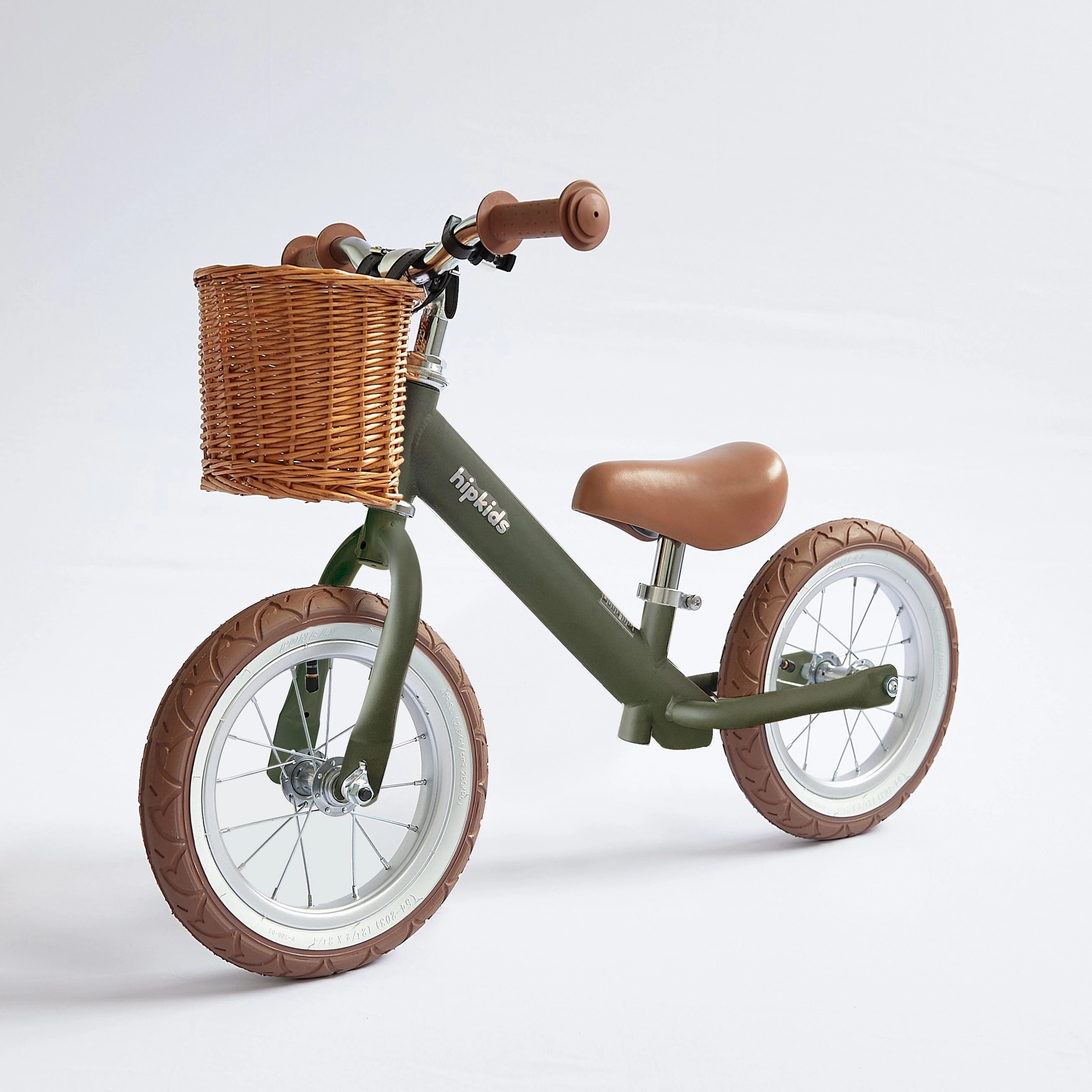 2 in 1 Steel Trike/Balance Bike (incl. wicker basket)