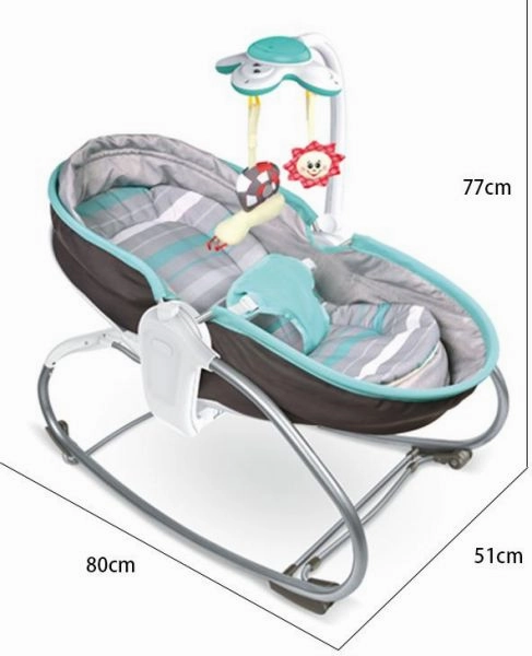 3 in 1 Rocker Napper - Grey