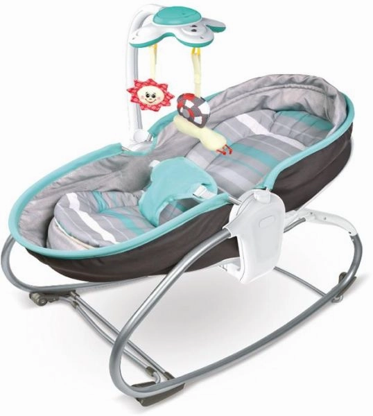 3 in 1 Rocker Napper - Grey