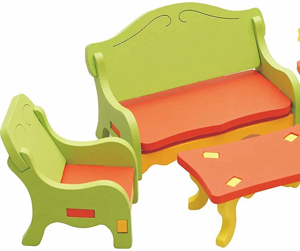 3D Assembling Home Furnishing Educational Wooden Toy