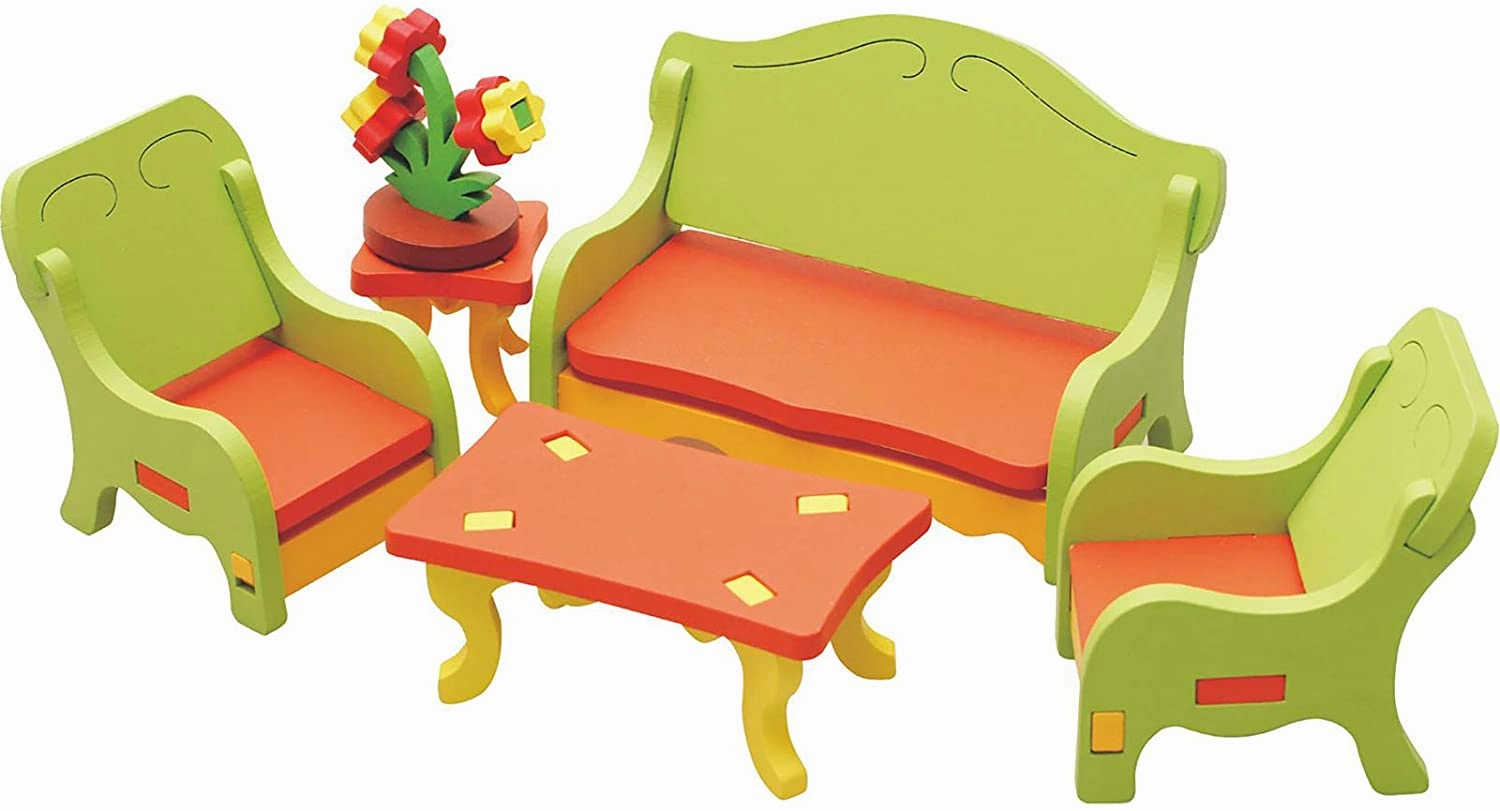 3D Assembling Home Furnishing Educational Wooden Toy