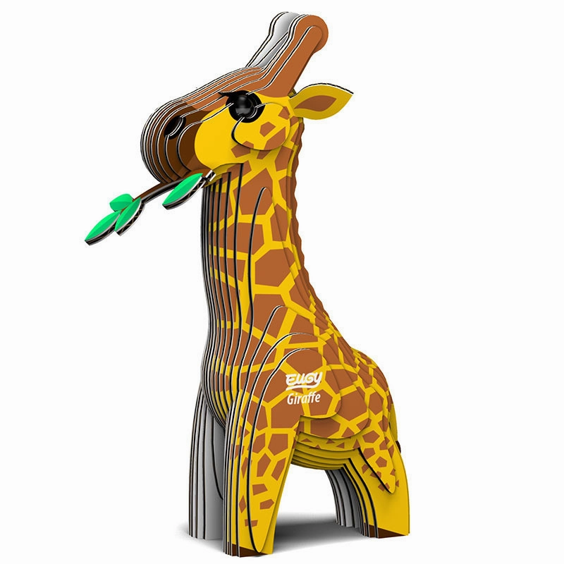 3D Cardboard Model Kit - Giraffe