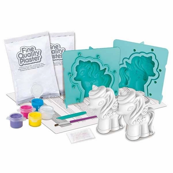3D Mould and Paint Glitter Unicorns