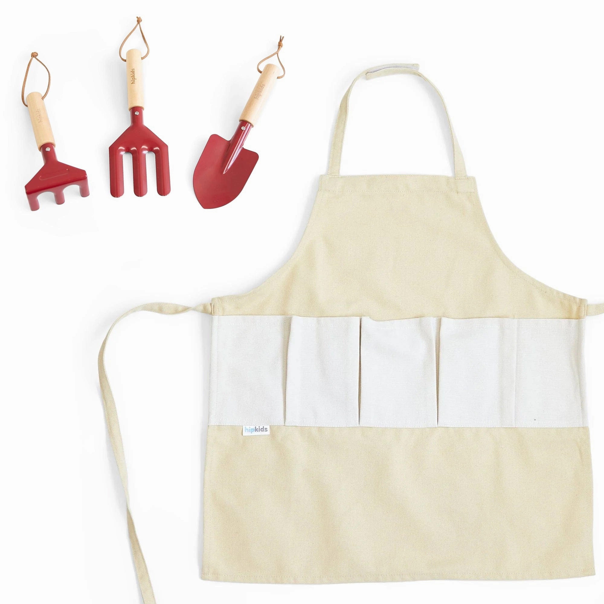 3pc Garden Tool Set & Apron Bundle