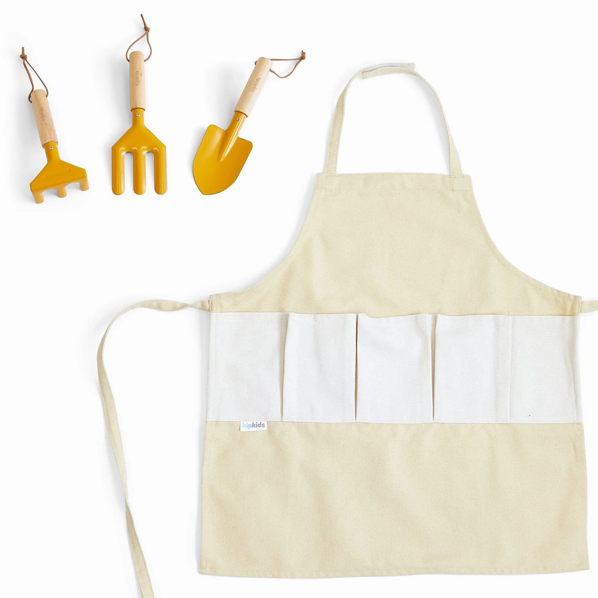 3pc Garden Tool Set & Apron Bundle
