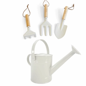 3pcs Garden Tool & Watering Can Bundle