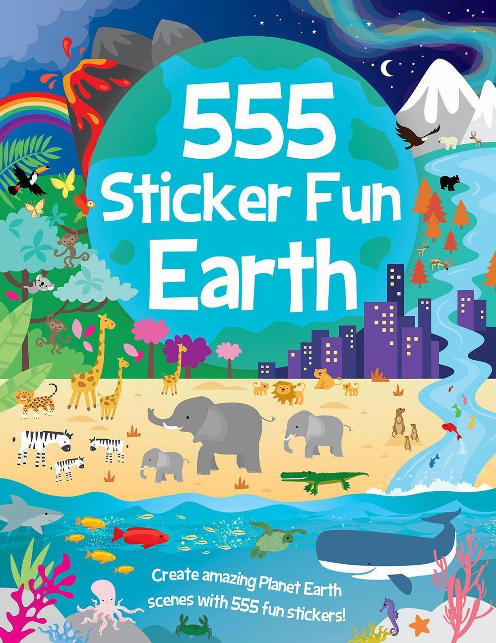 555 Sticker Fun Earth