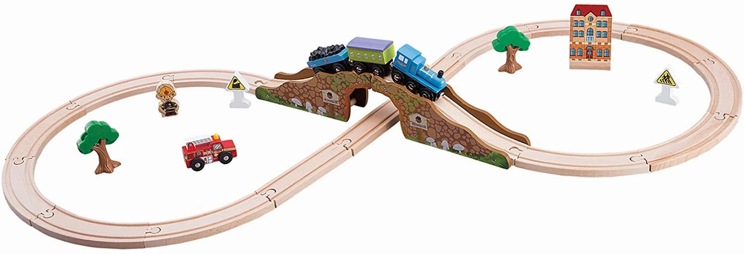 9 in 1 wooden truck