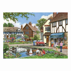 A Busy Day - 1000 Piece Jigsaw Puzzle