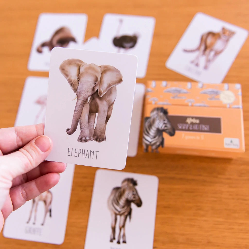 Africa Snap and Go Fish (2 card games in 1)