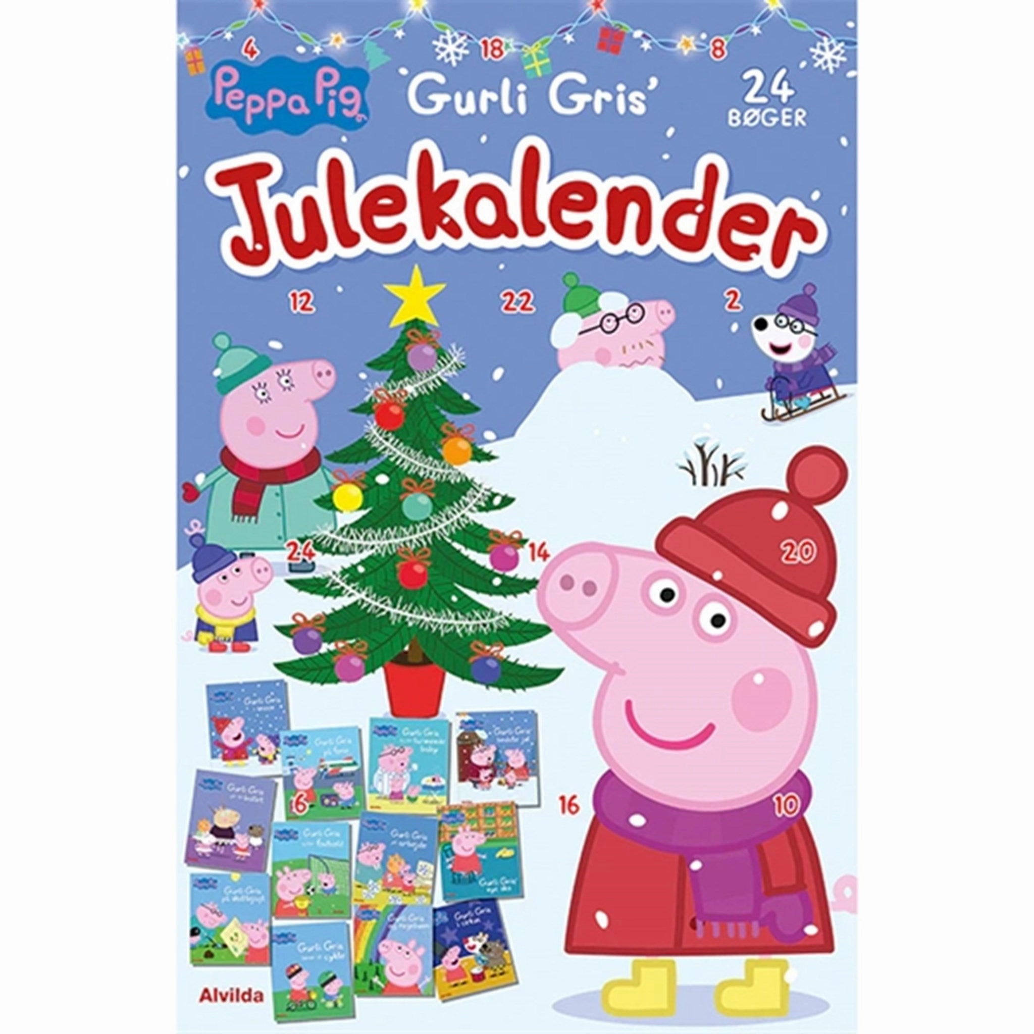 Alvilda Gurli Gris' Julekalender - Med 24 Billedbger (2023-2024)