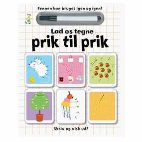 Alvilda Skriv og Visk Ud - Lad Os Tegne Prik Til Prik
