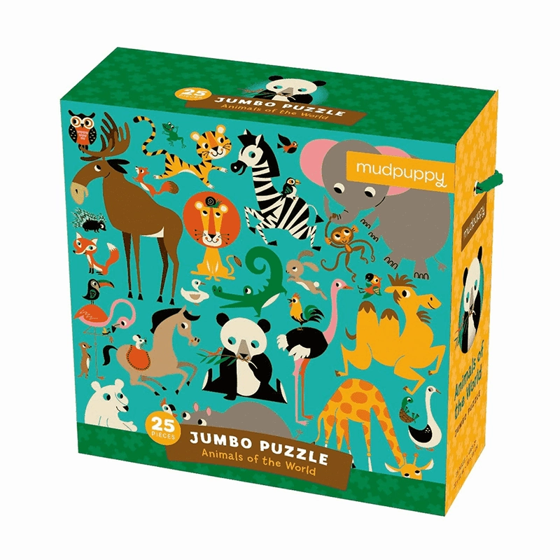 Animals of the World 25 piece puzzle