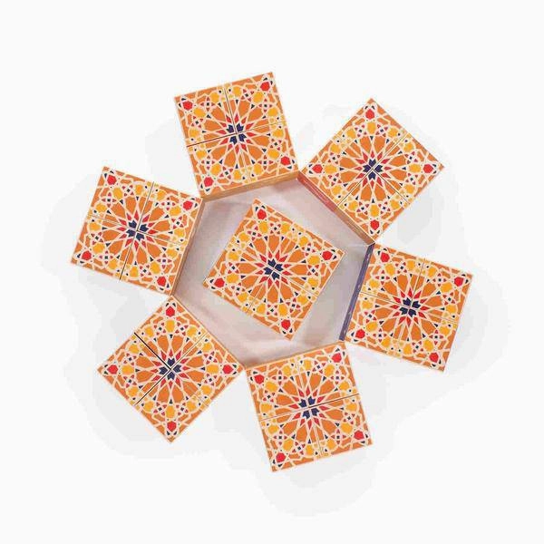 Arabic Wooden Alphabet Blocks