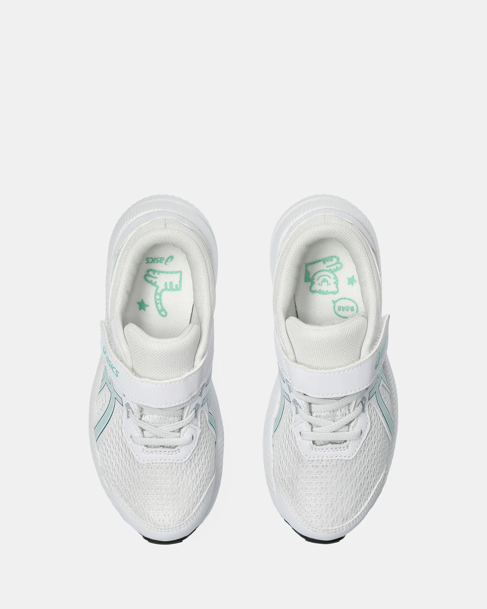 Asics Kids' Shoes Contend 8 Pre-School White/Aurora Green