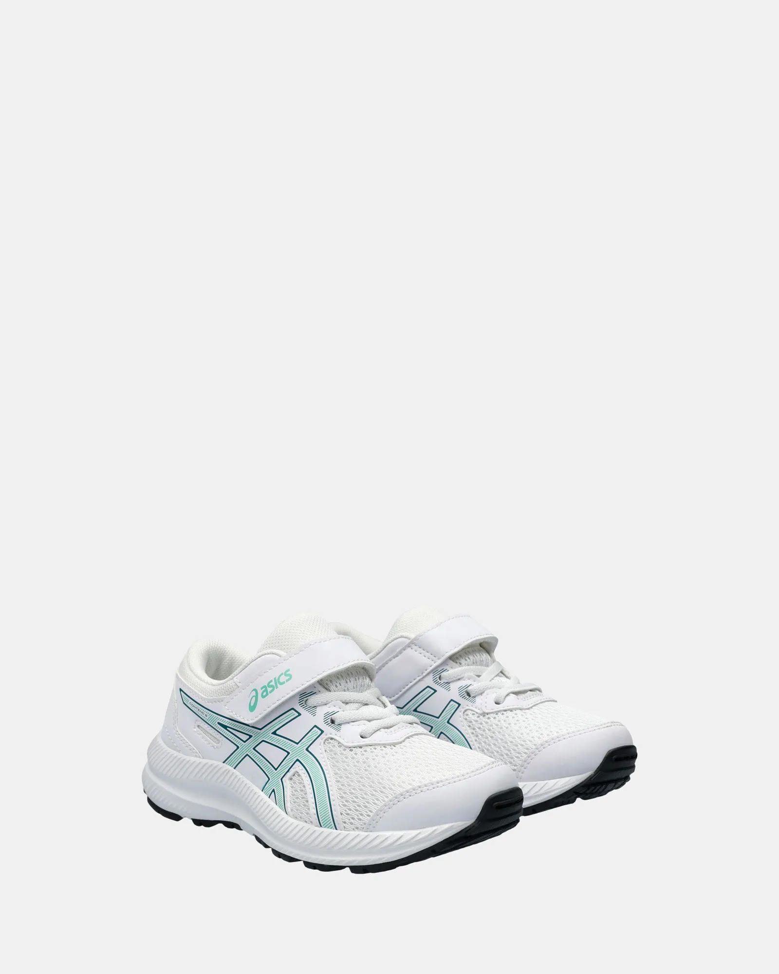 Asics Kids' Shoes Contend 8 Pre-School White/Aurora Green