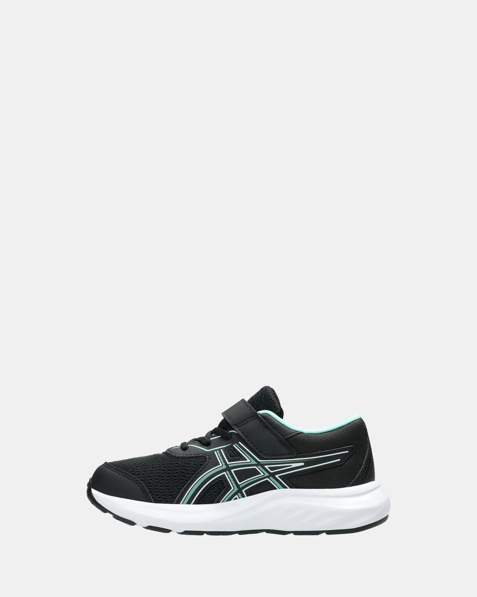 Asics Kids' Shoes Contend 9 Ps G Black/Illuminate Mint