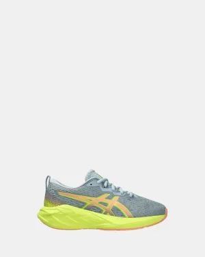 Asics Kids' Shoes Novablast 4 Grade School Cool Grey/Bright Sunstone