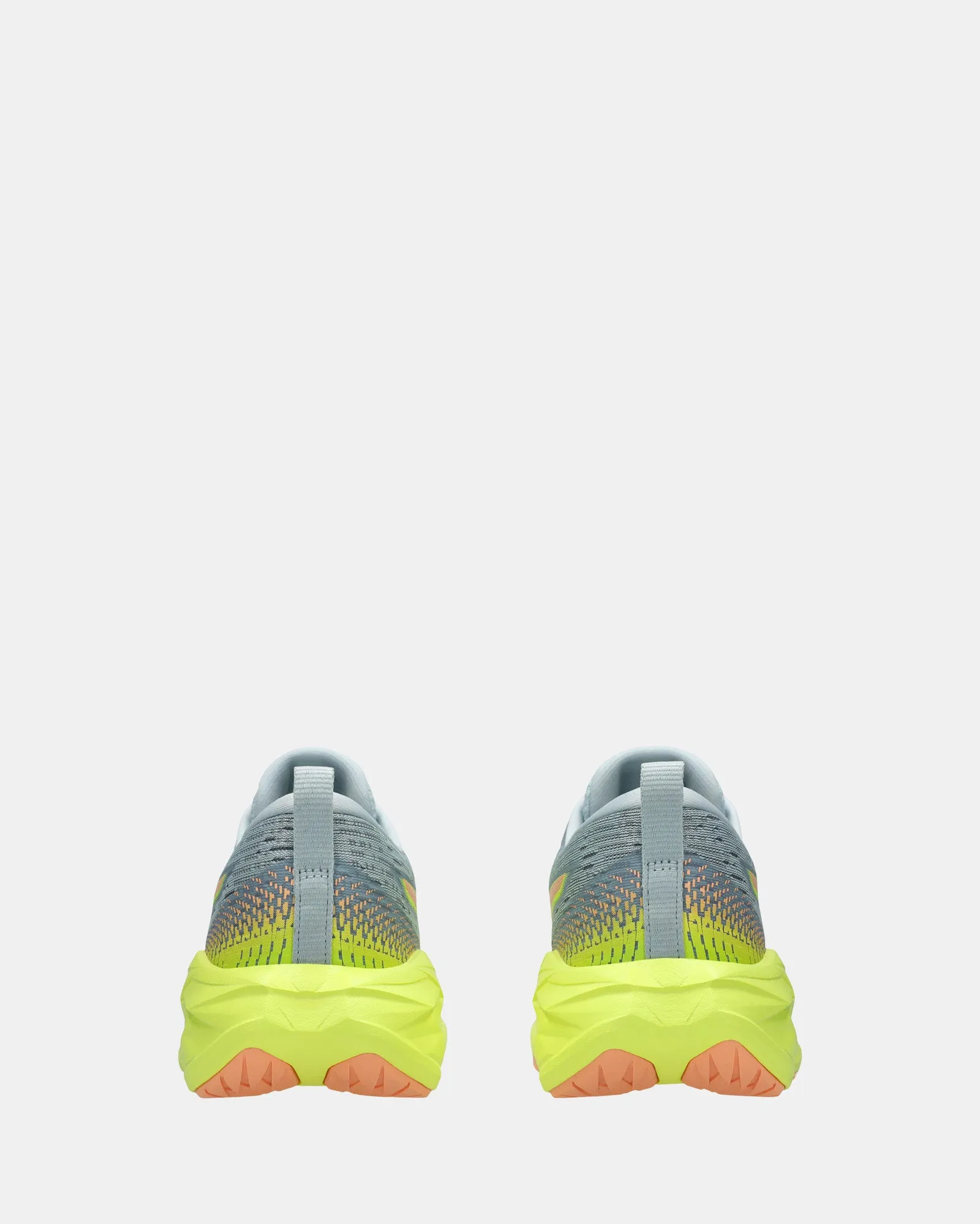 Asics Kids' Shoes Novablast 4 Grade School Cool Grey/Bright Sunstone