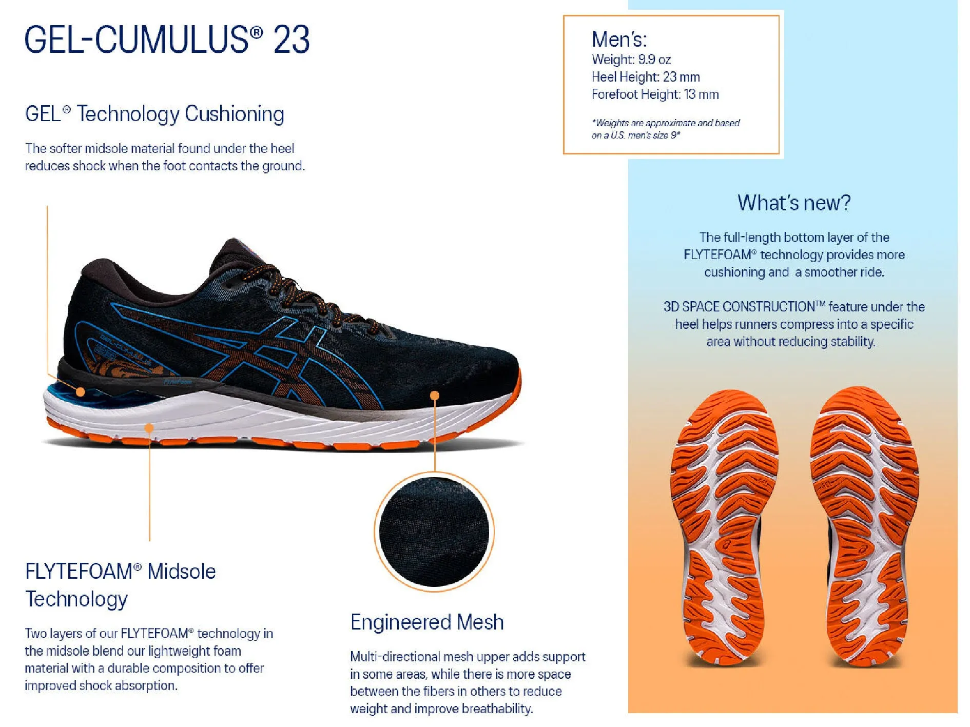 Asics Men’s Gel Cumulus 23 Asics Shoes
