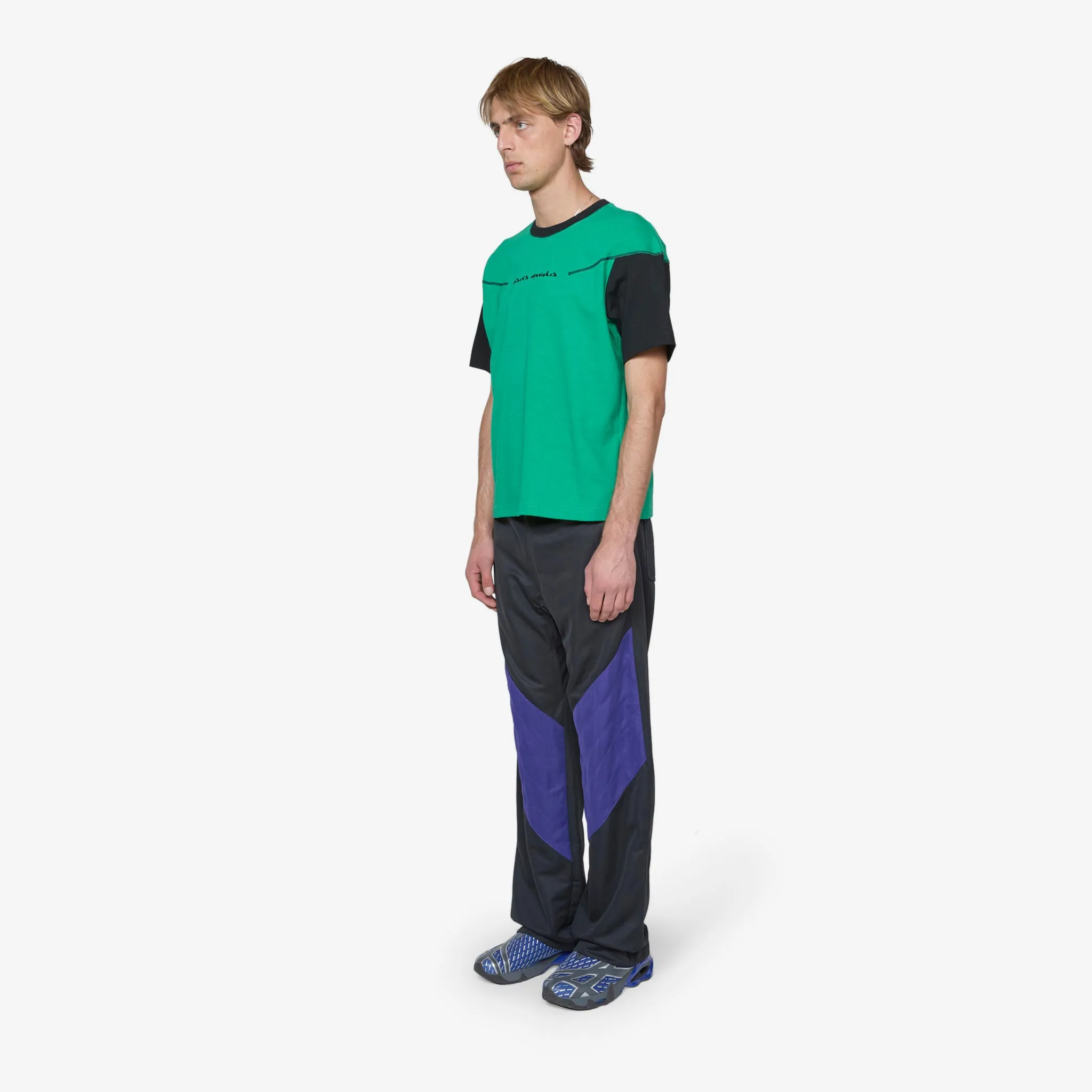 ASICS NOVALIS Bixance Short Sleeve T-Shirt Bright Green Asics Shoes