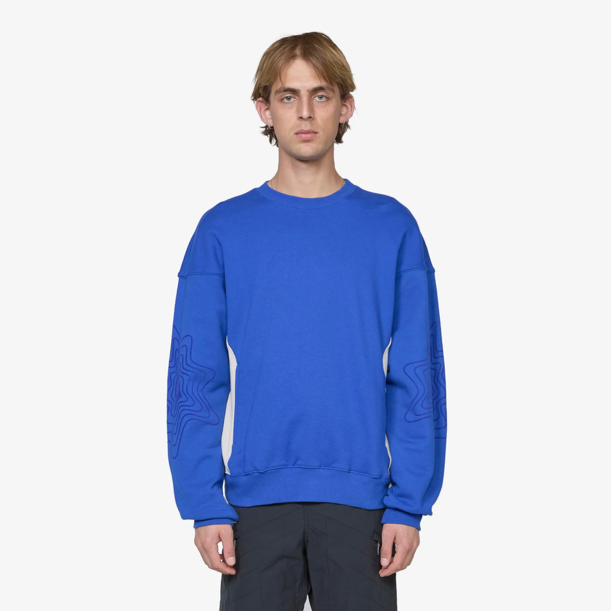 ASICS NOVALIS Bixance Sweatshirt Asics Blue Asics Shoes