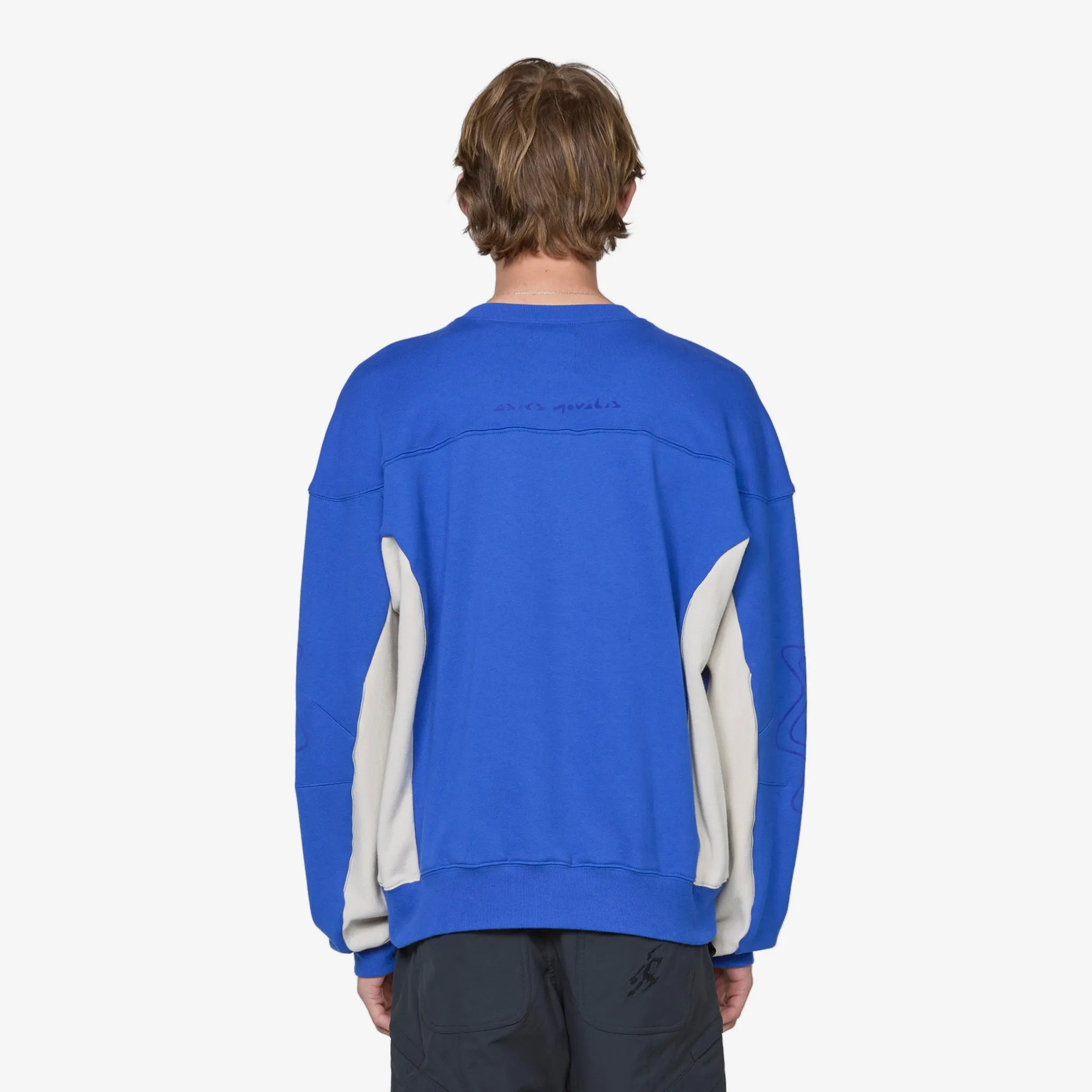ASICS NOVALIS Bixance Sweatshirt Asics Blue Asics Shoes