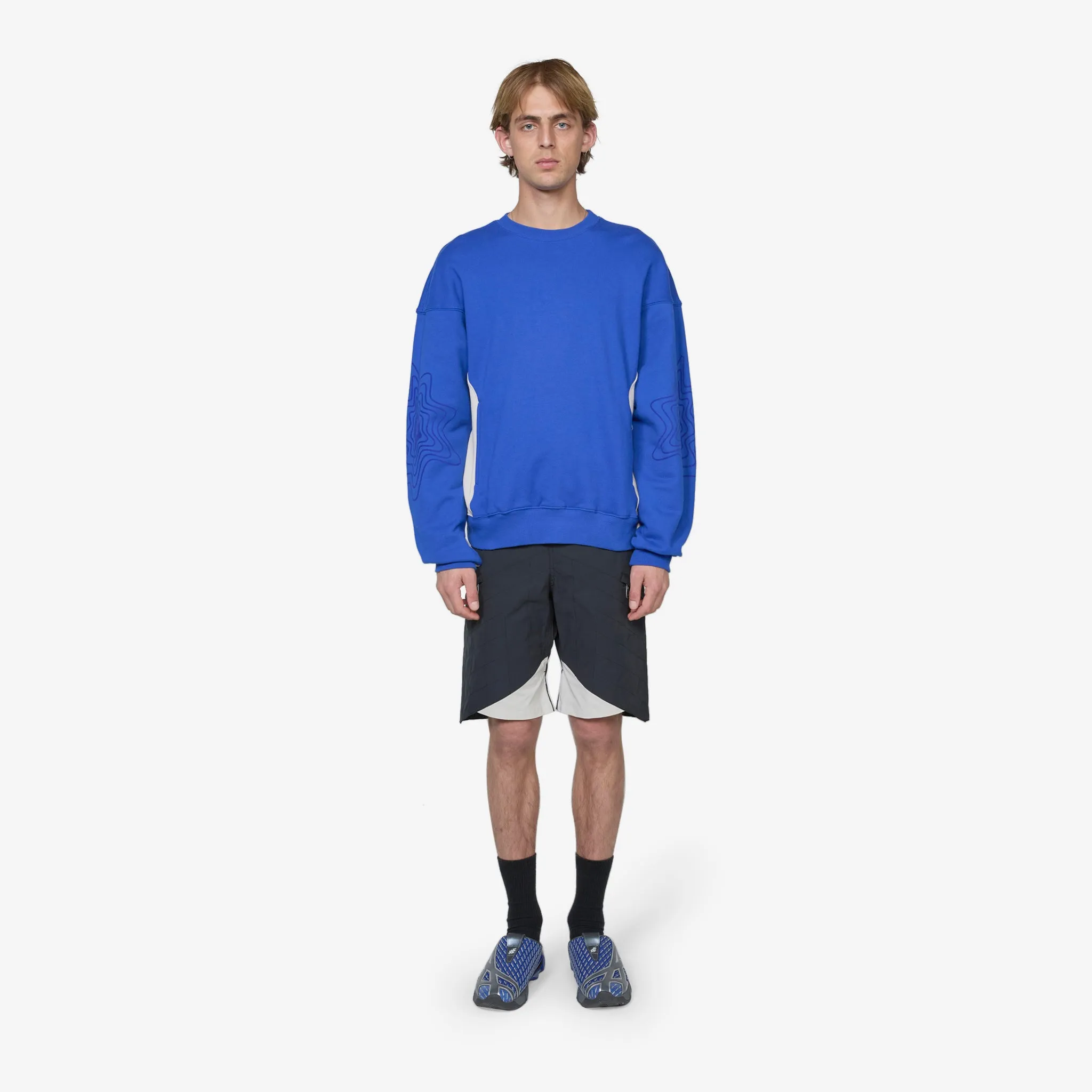 ASICS NOVALIS Bixance Sweatshirt Asics Blue Asics Shoes