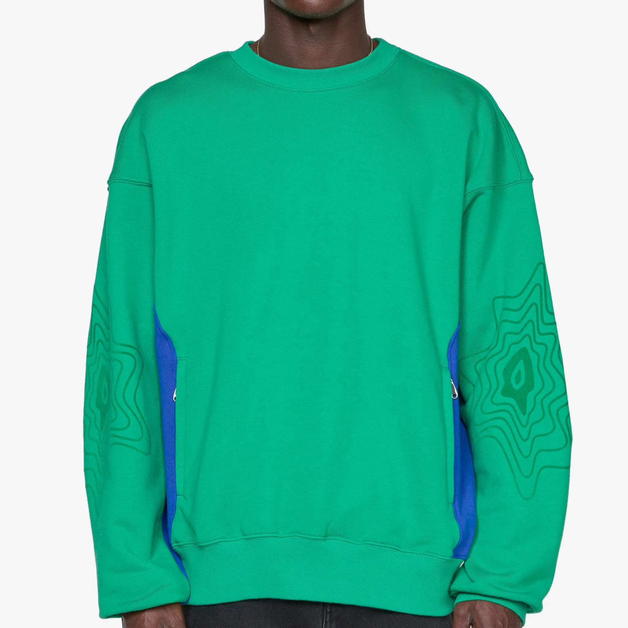 ASICS NOVALIS Bixance Sweatshirt Bright Green Asics Shoes