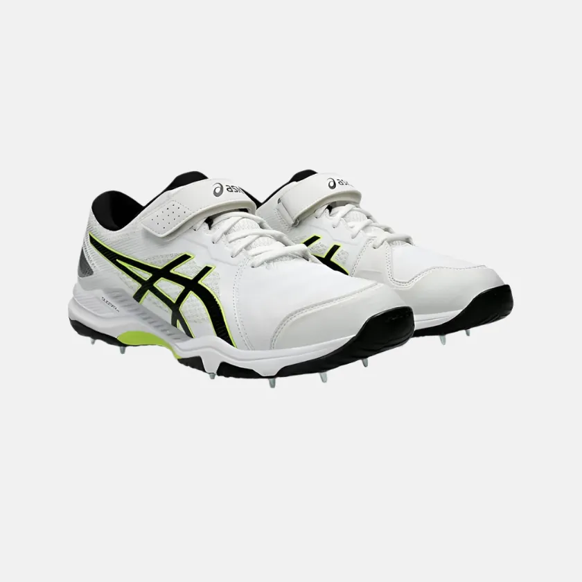 Asics Speed Menace FF Men's Cricket Shoes -White/Black Asics Shoes