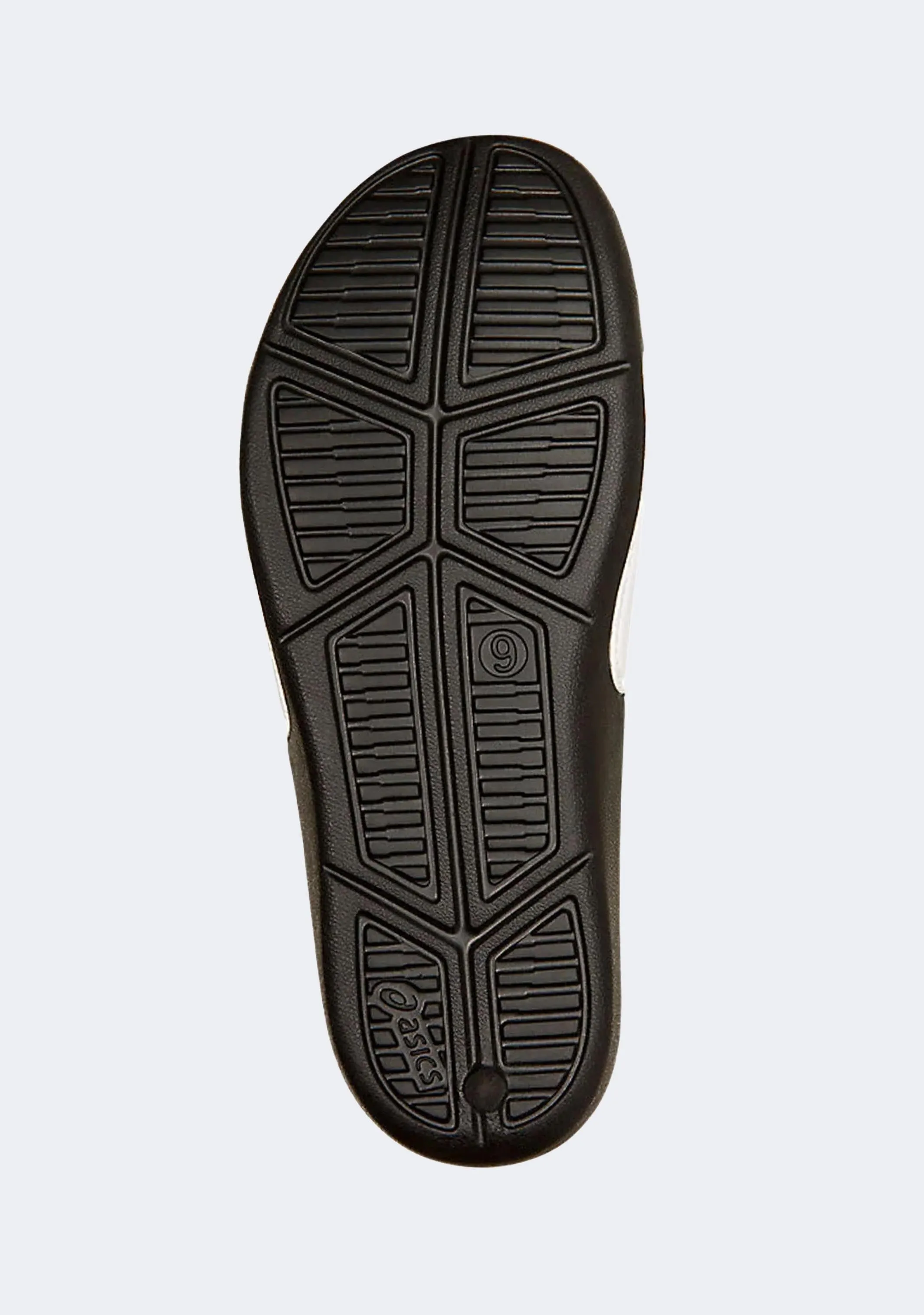 Asics Unisex Slides AS003 White/Black Asics Shoes