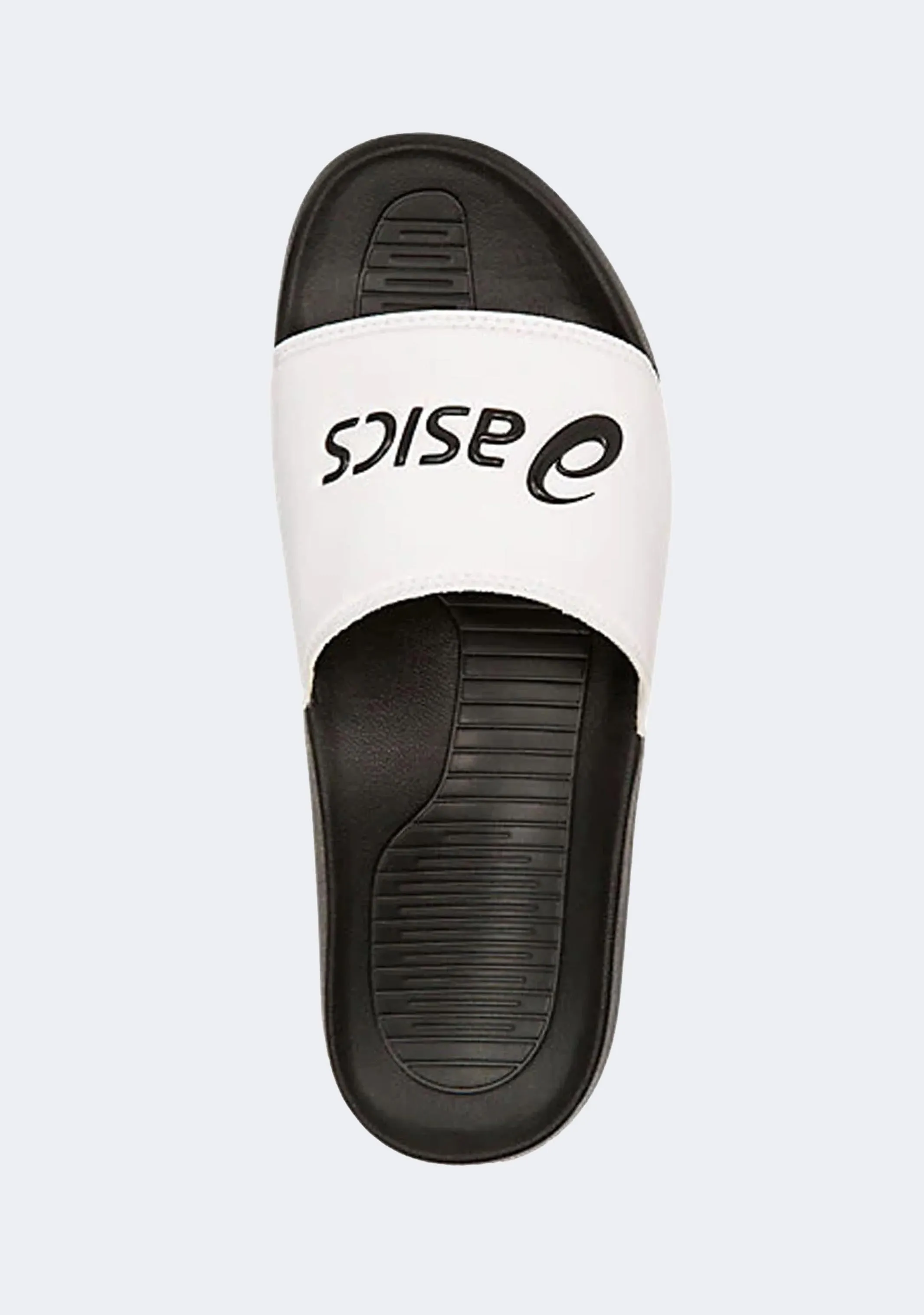 Asics Unisex Slides AS003 White/Black Asics Shoes