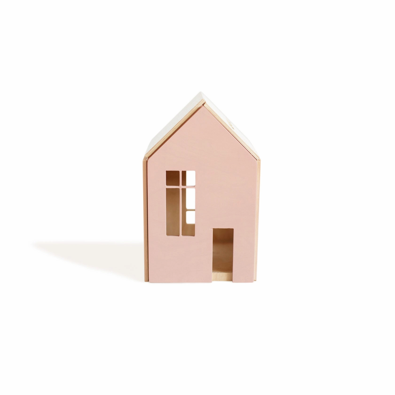 babai Wooden Dollhouse On The Magnets L Pink