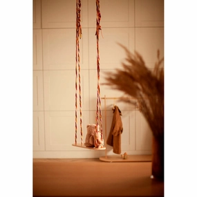 babai Wooden Swing Color Rope