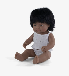 Baby Doll - Hispanic Girl - 38cm - BPA Free