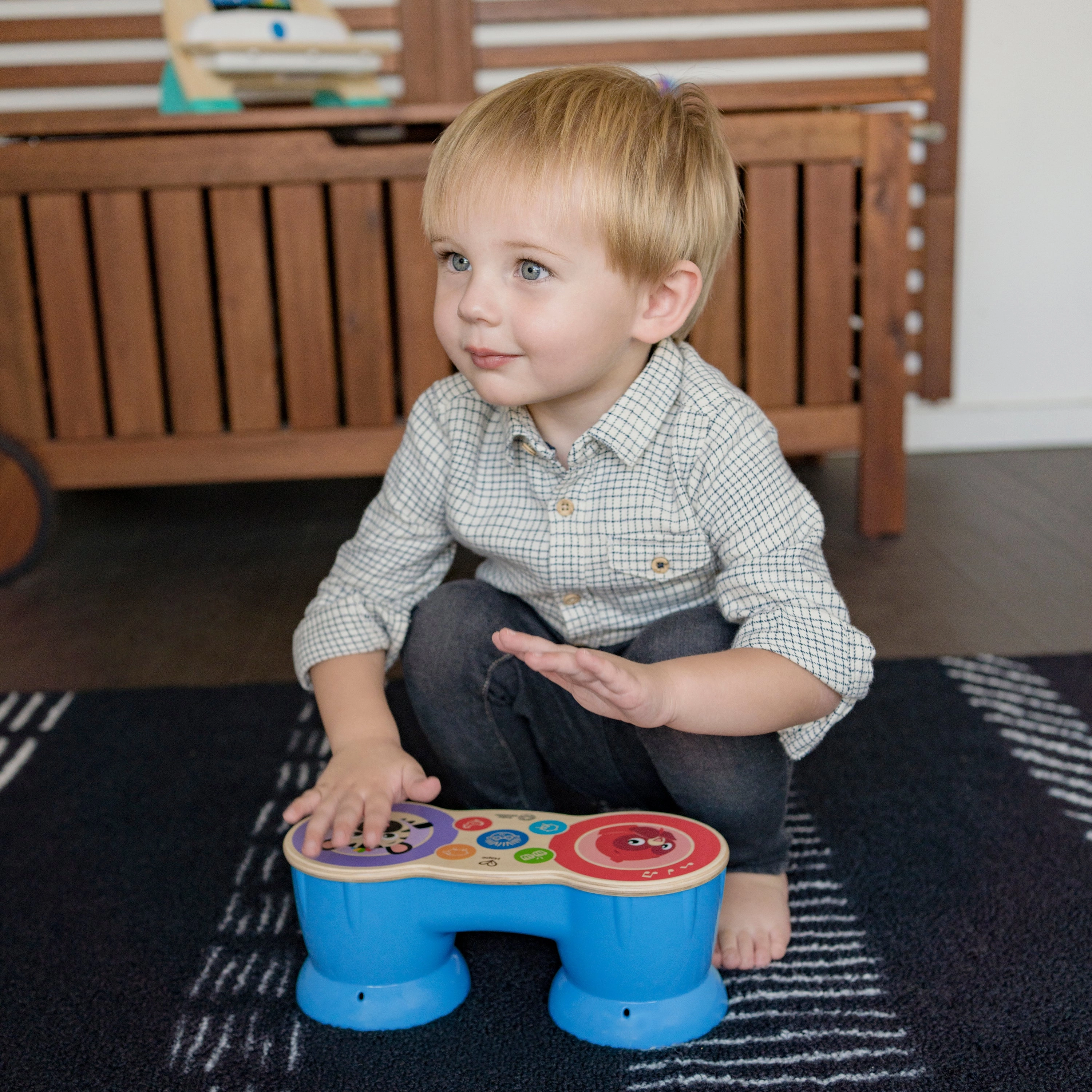 Baby Einstein Hape Upbeat Tunes Magic Touch Drum