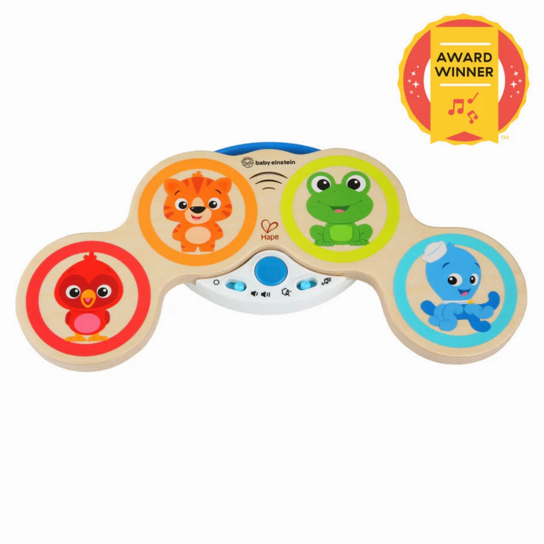 Baby Einstein Magic Touch Drums Wooden Musical Baby & Toddler Toy