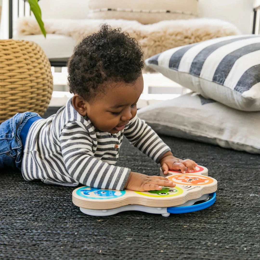 Baby Einstein Magic Touch Drums Wooden Musical Baby & Toddler Toy