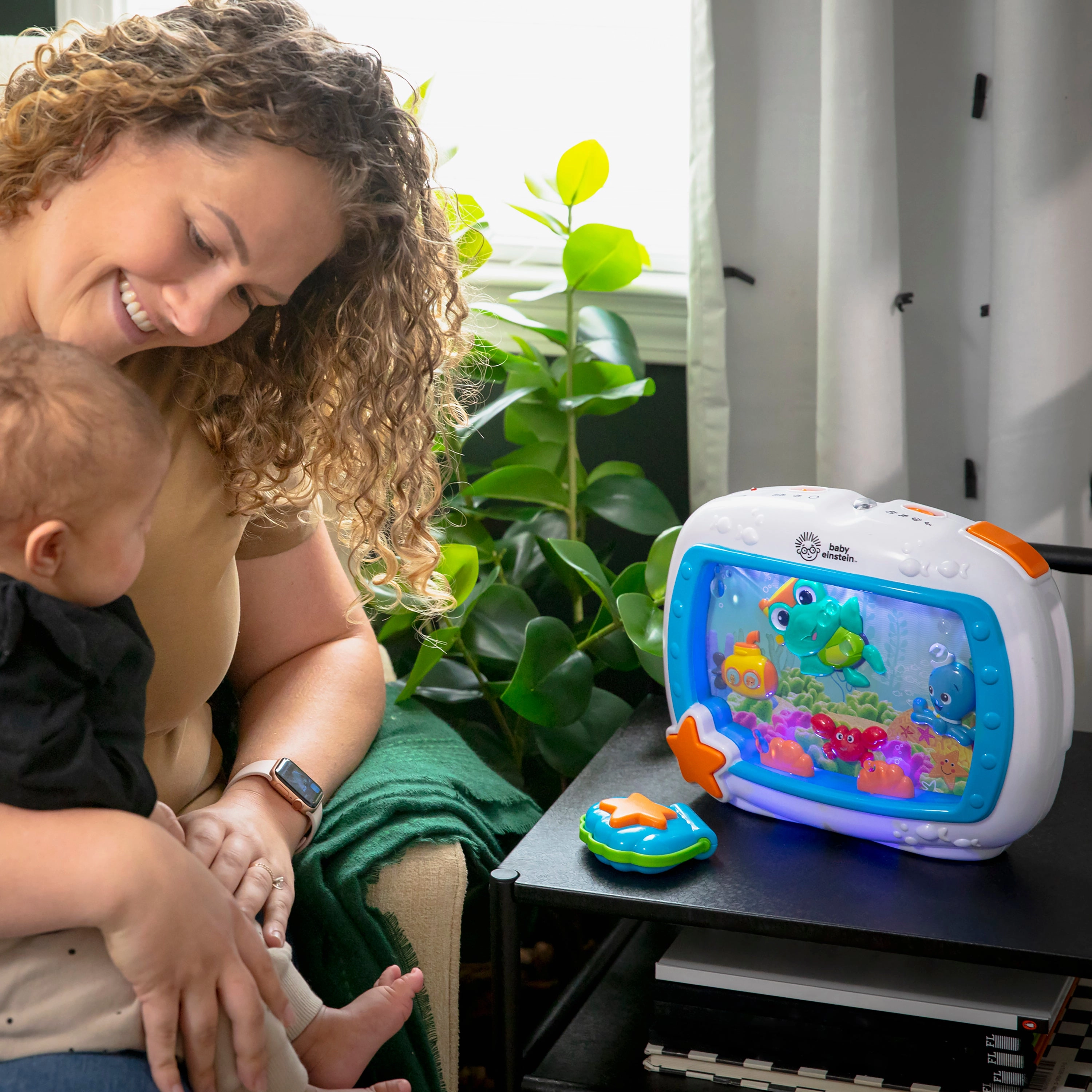 Baby Einstein Sea Dreams Soother Musical Crib Toy and Sound Machine