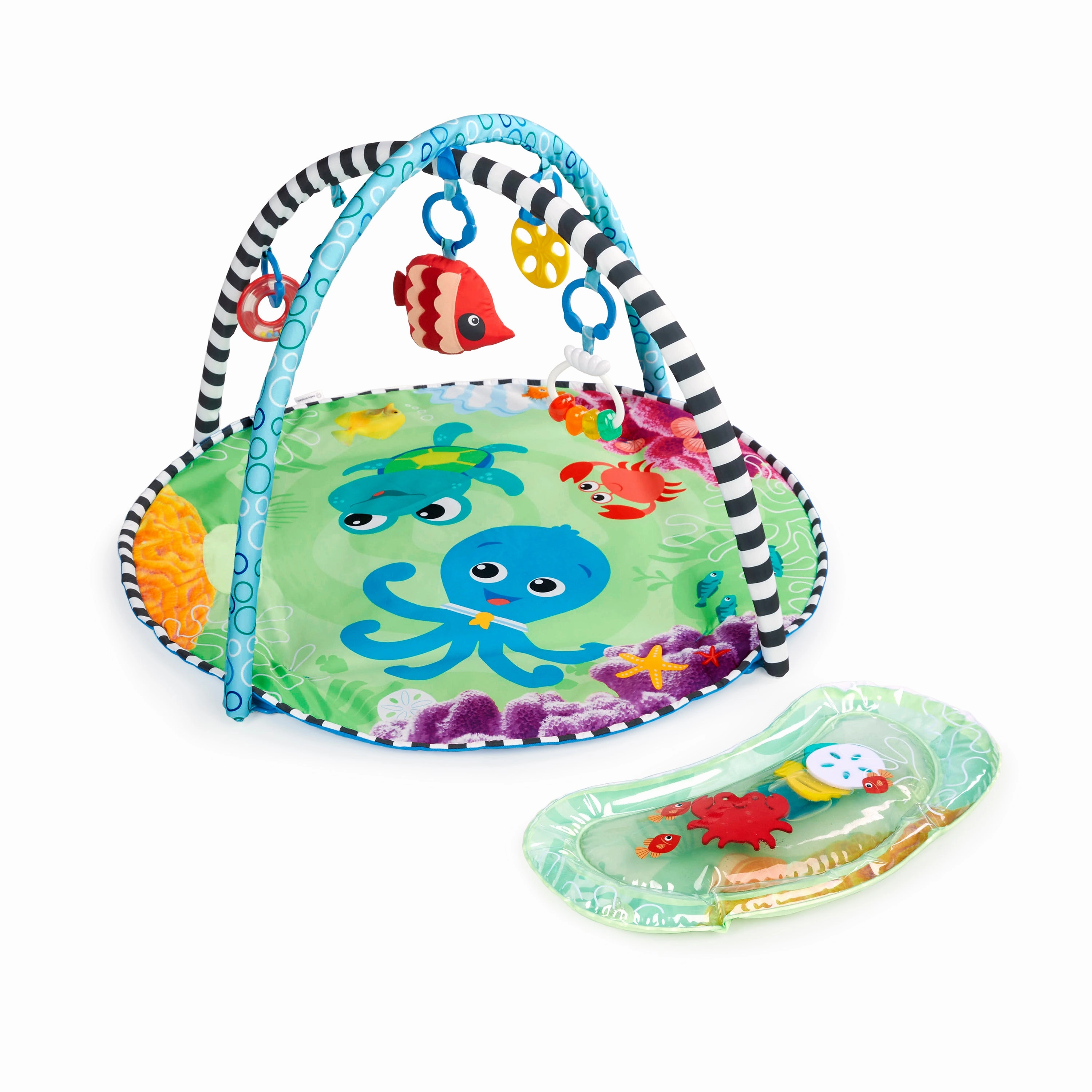 Baby Einstein Sea Floor Explorers 2-In-1 Water Mat Play Gym