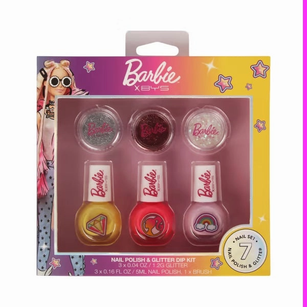 Barbie Colour Nail dip 7pc