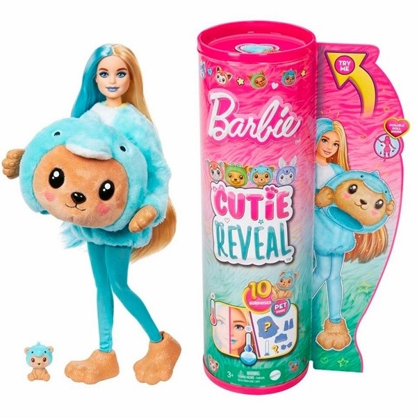 Barbie? Cutie Reveal Costume Teddy in Dolphin