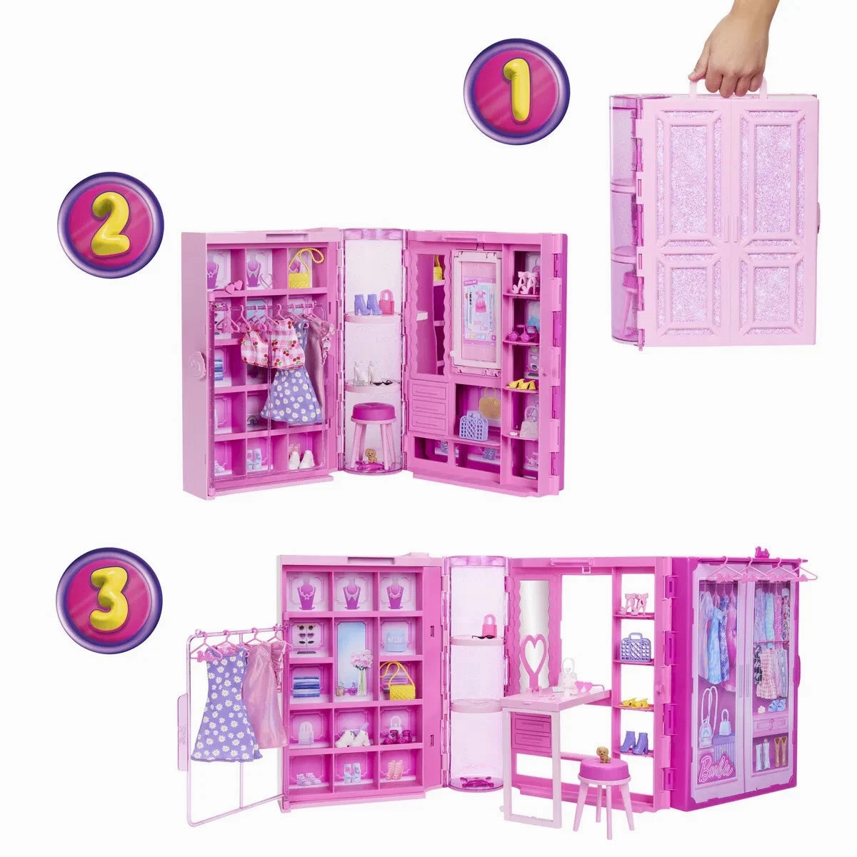 Barbie? Fashion Fun Dream Closet w Doll