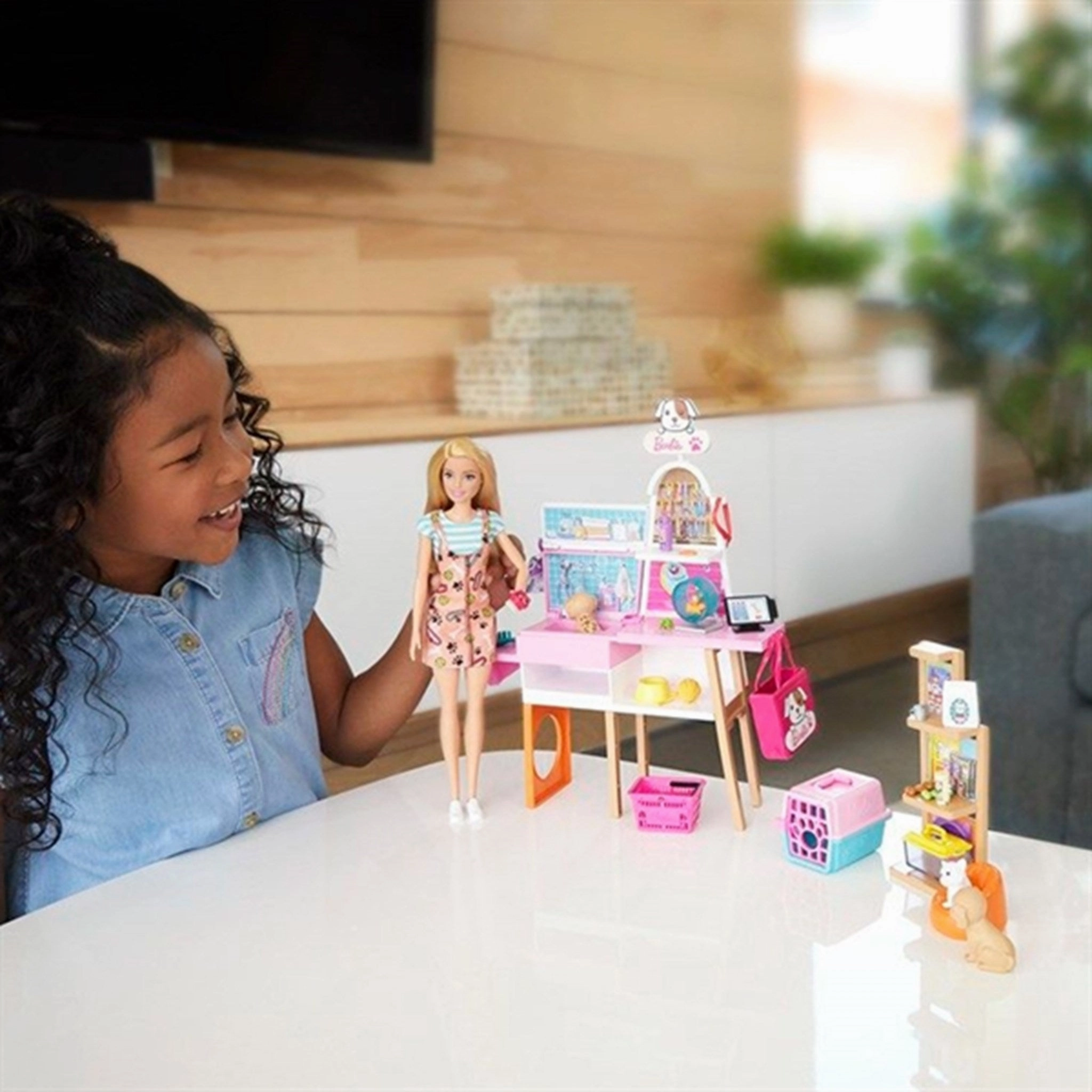 Barbie? Pet Supply Store Doll and Playset